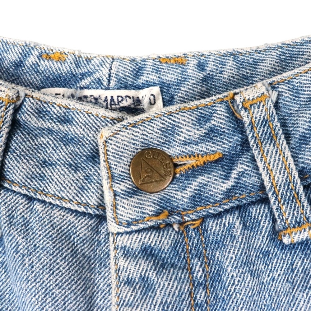 Vintage Guess Georges Marciano Jeans Mens Size 29 Blue Light Wash Straight 90s - Picture 4 of 9